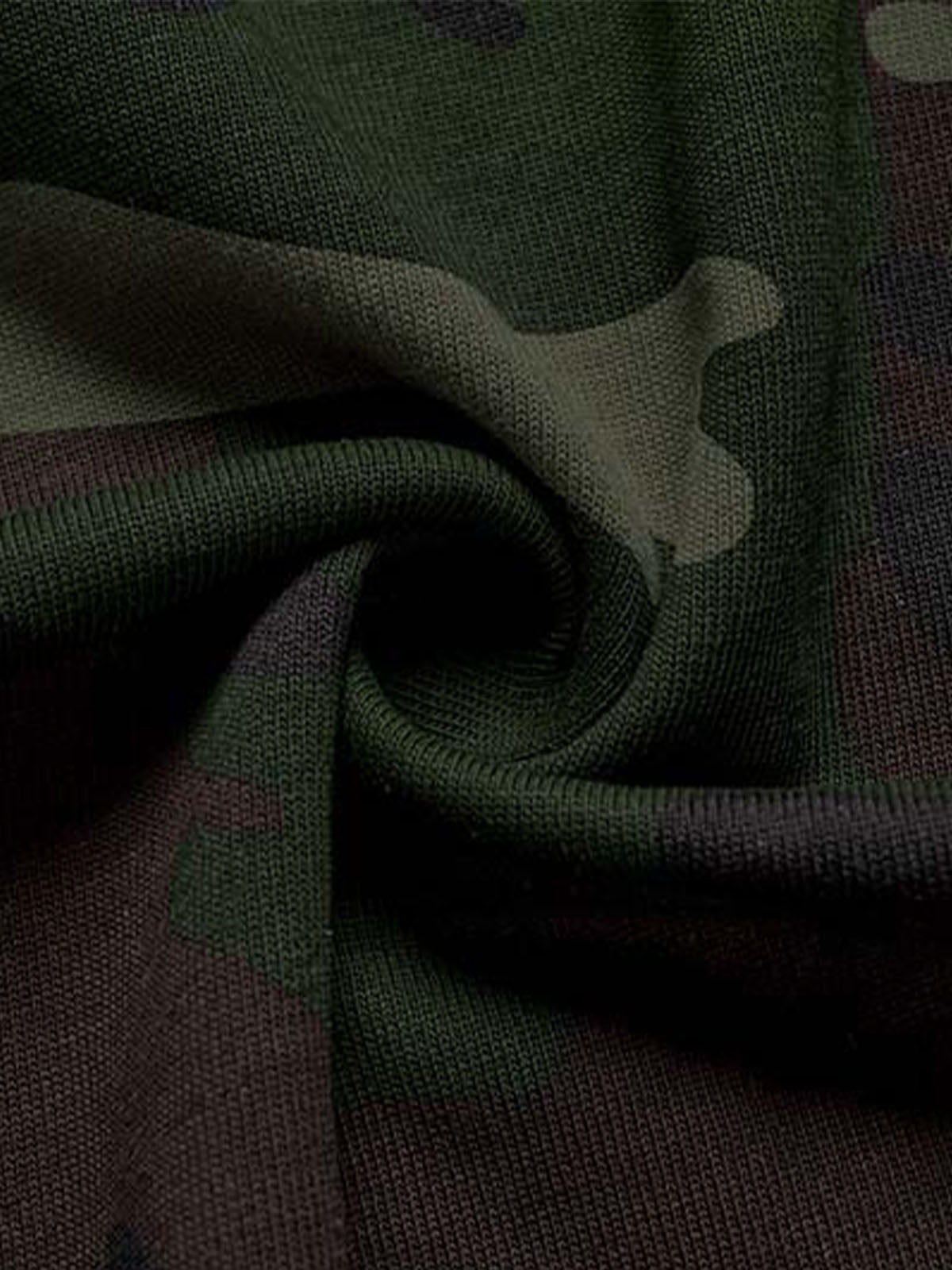 Cotton Camouflage Print T-Shirt with SuperMade Logo Design for Men and Women?