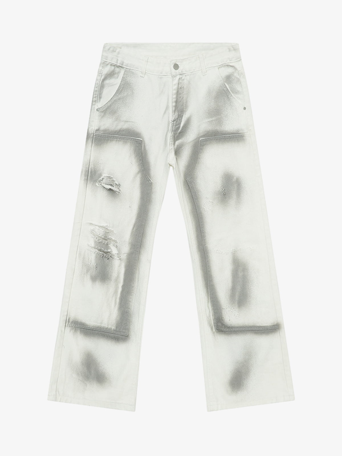 Camouflage Print Hooded Jumpsuit 