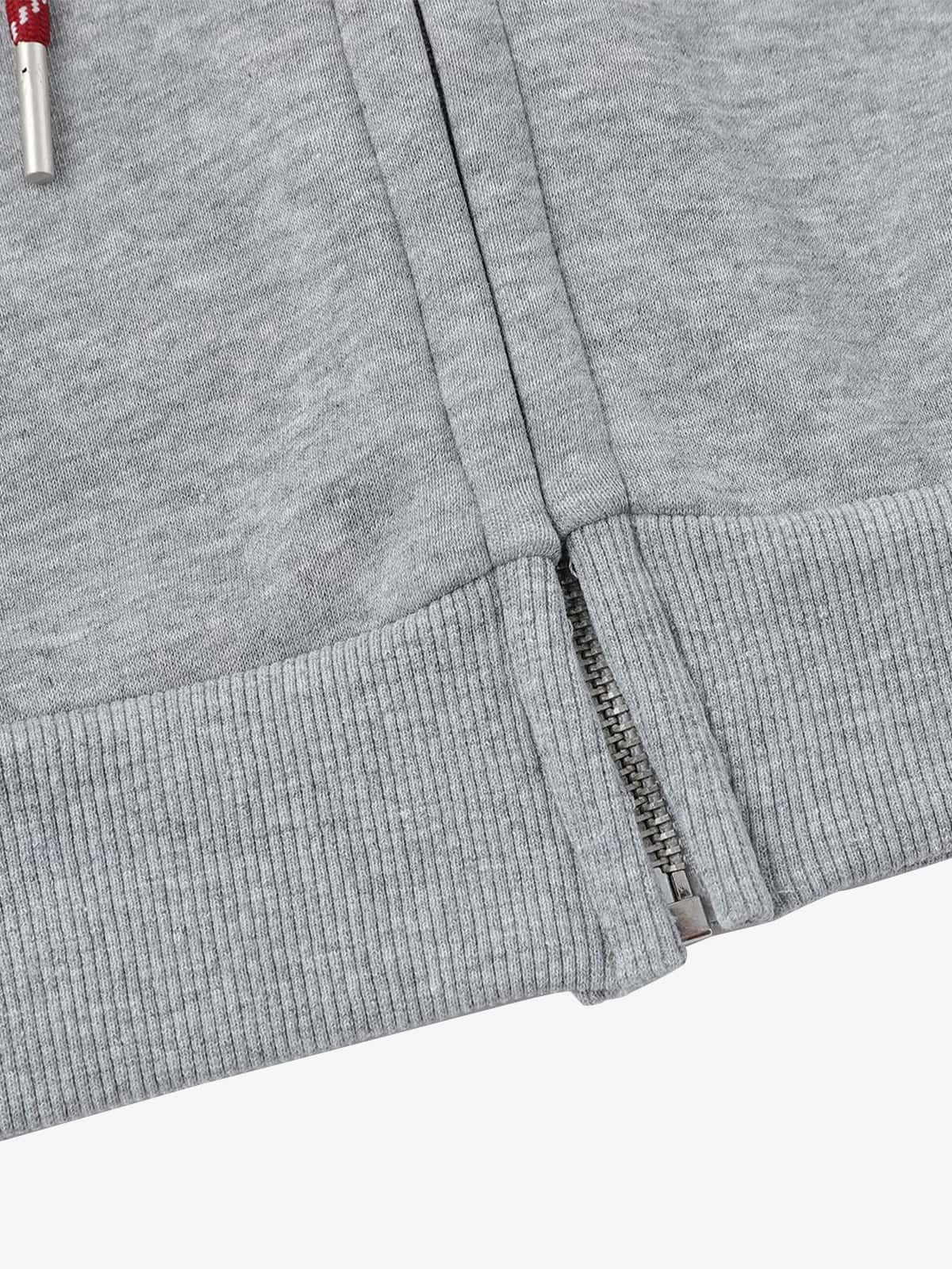 Rretro Sporty Hooded Sweatshirts