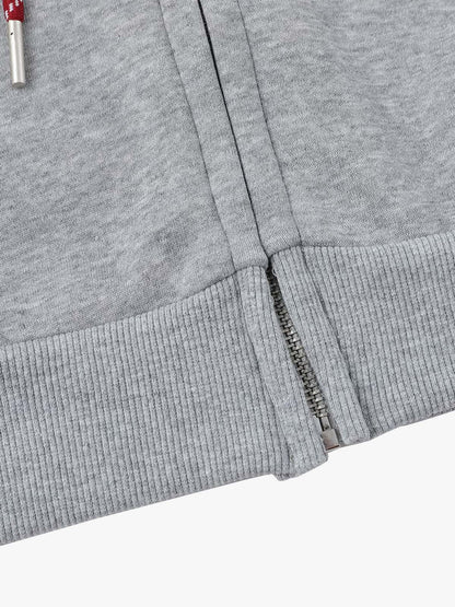 Rretro Sporty Hooded Sweatshirts