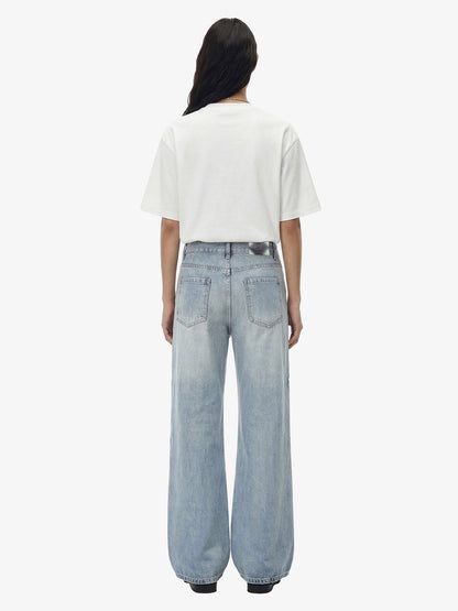 Denim Ripped Washed Distressed Jeans - 2503