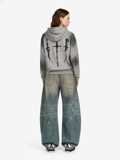 Supermade × Mortemartt Graphic Hooded Jacket- 2279