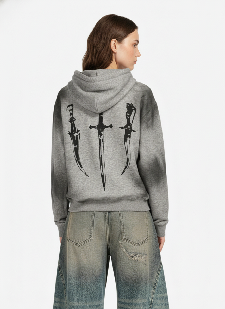 Supermade × Mortemartt Graphic Hooded Jacket- 2279