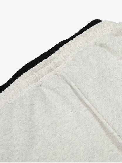 Stylish Wide-Leg Sweatpants with Fun Embroidered Design for Casual Wear 