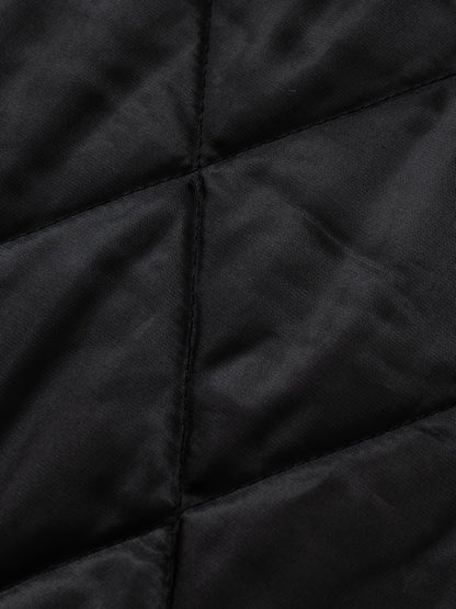 Winter-Ready Corduroy Jacket with Faux Fur Trim for Men 