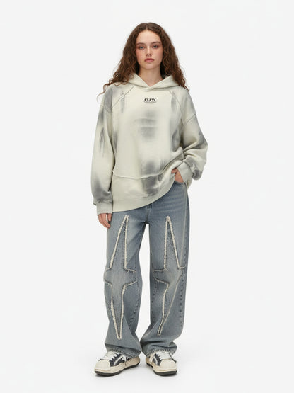 High Street Star Washed Jeans - 2150