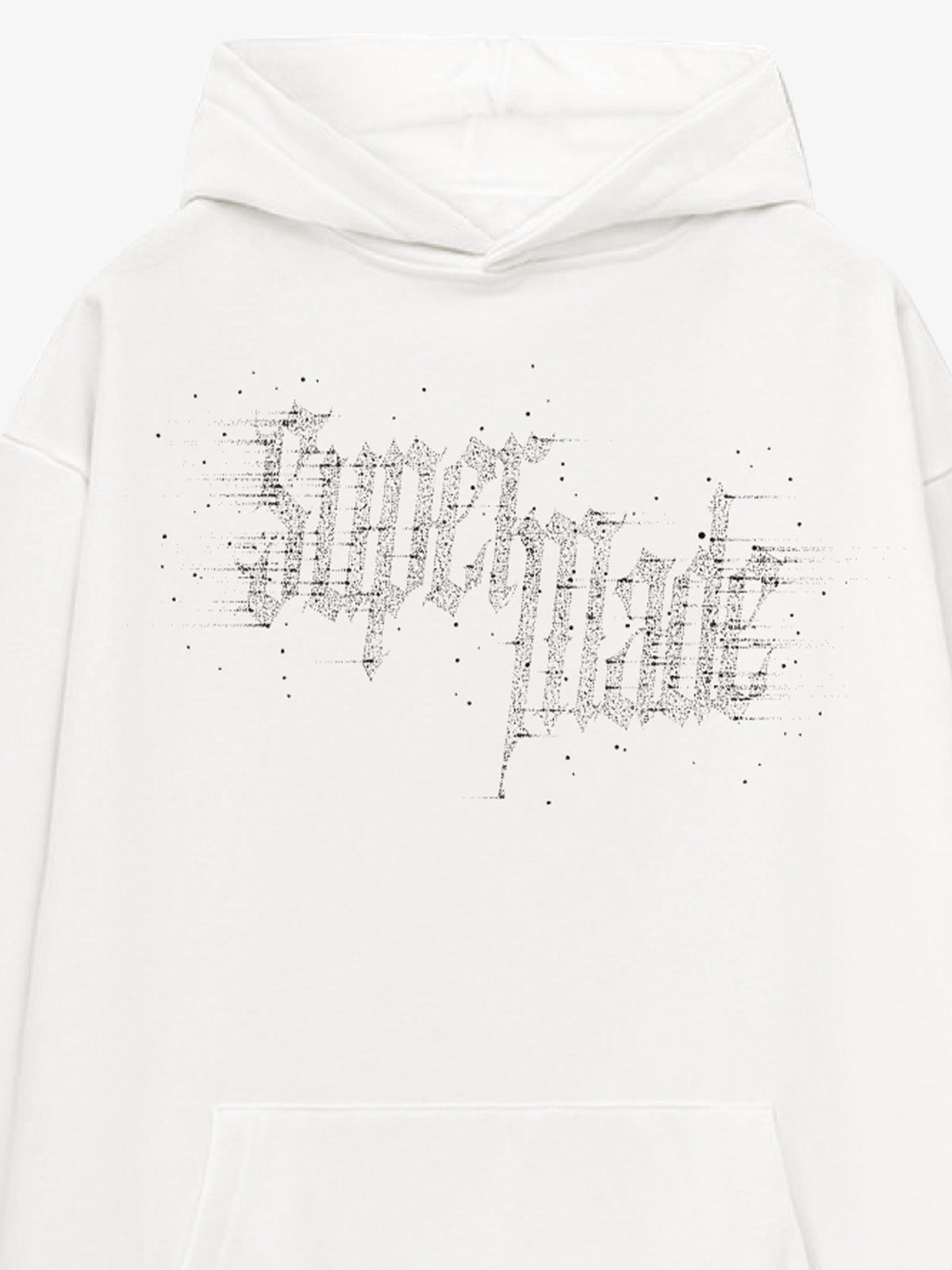 THE SUPERMADE Three-color Imitation Diamond Effect LOGO Graphic Tee with Washing pocket design Design 