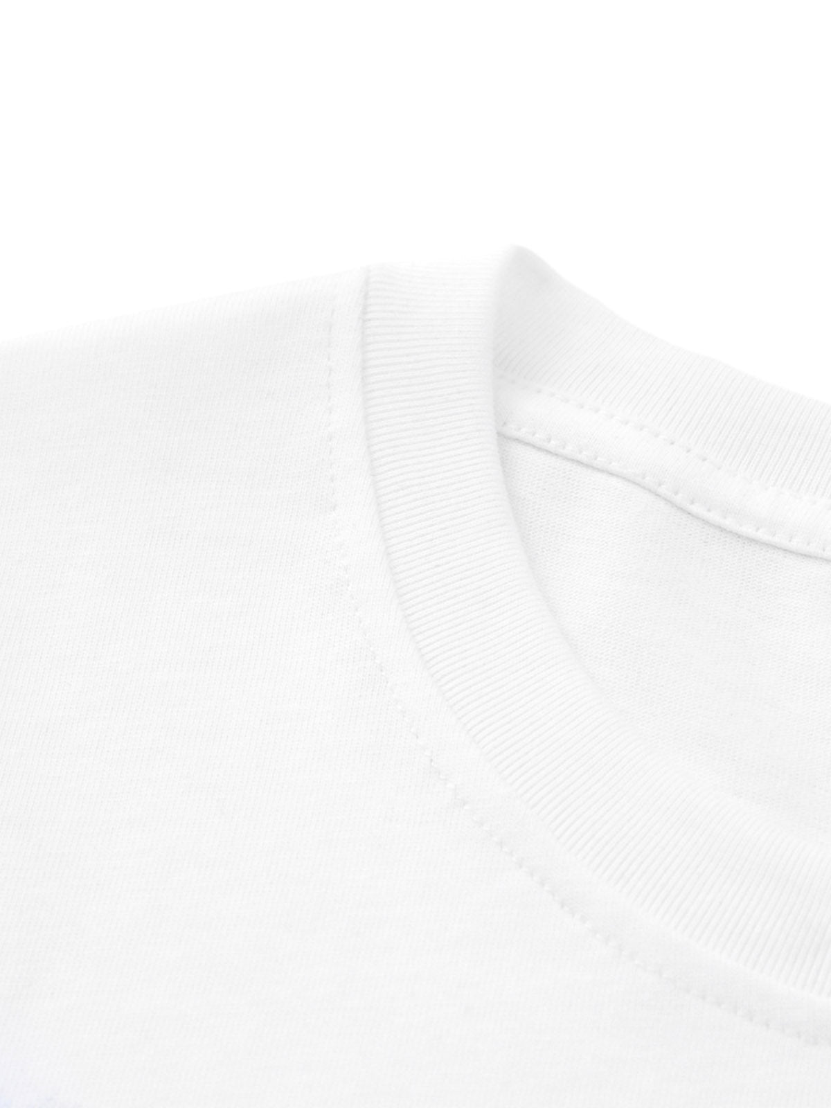 Butterfly Patch Embroidered Graphic T-Shirt 