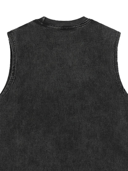 Original Virgin Mary Mottled Sculpture Vest 