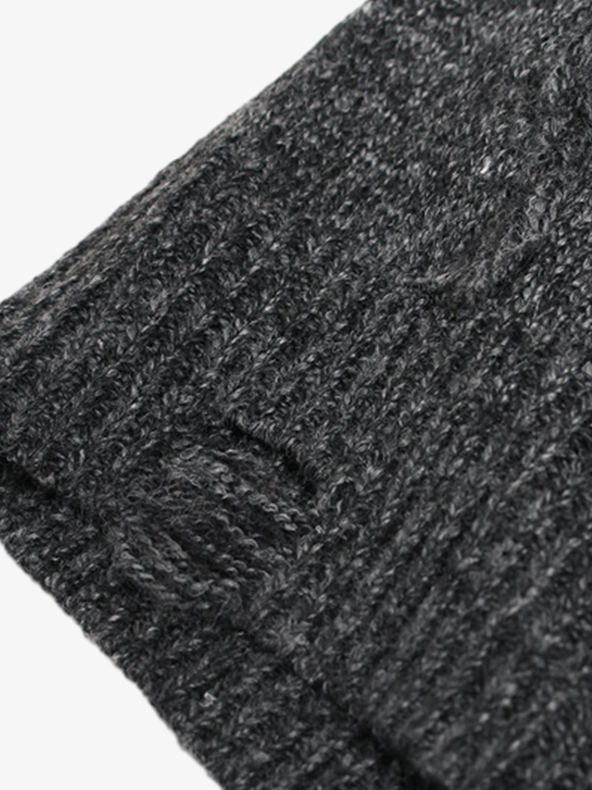 Cable Knit Zip-Up Sweater Jacket for Men - Perfect for Casual and Outdoor Wear 