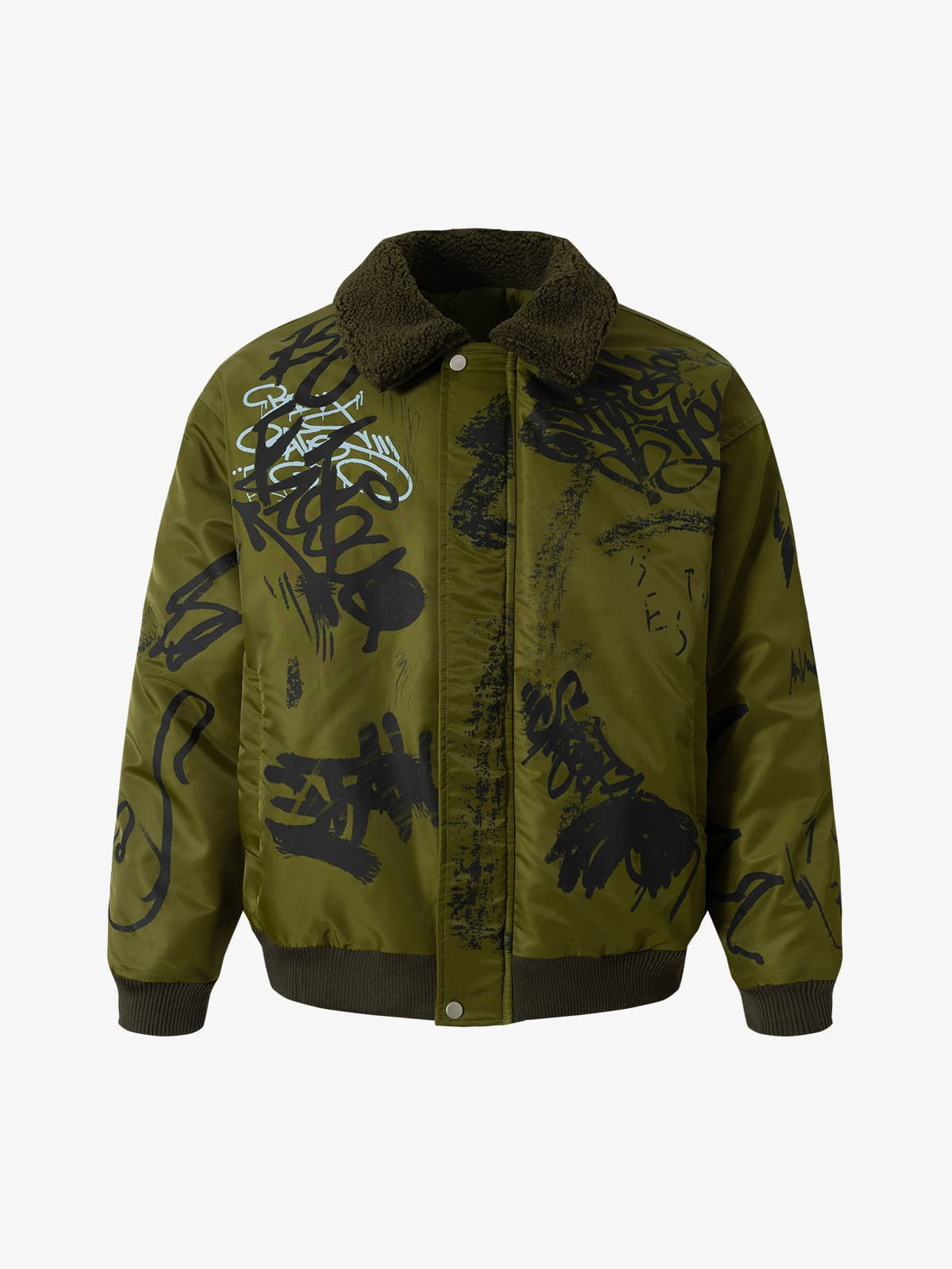 Winter-Ready Corduroy Jacket with Faux Fur Trim for Men 