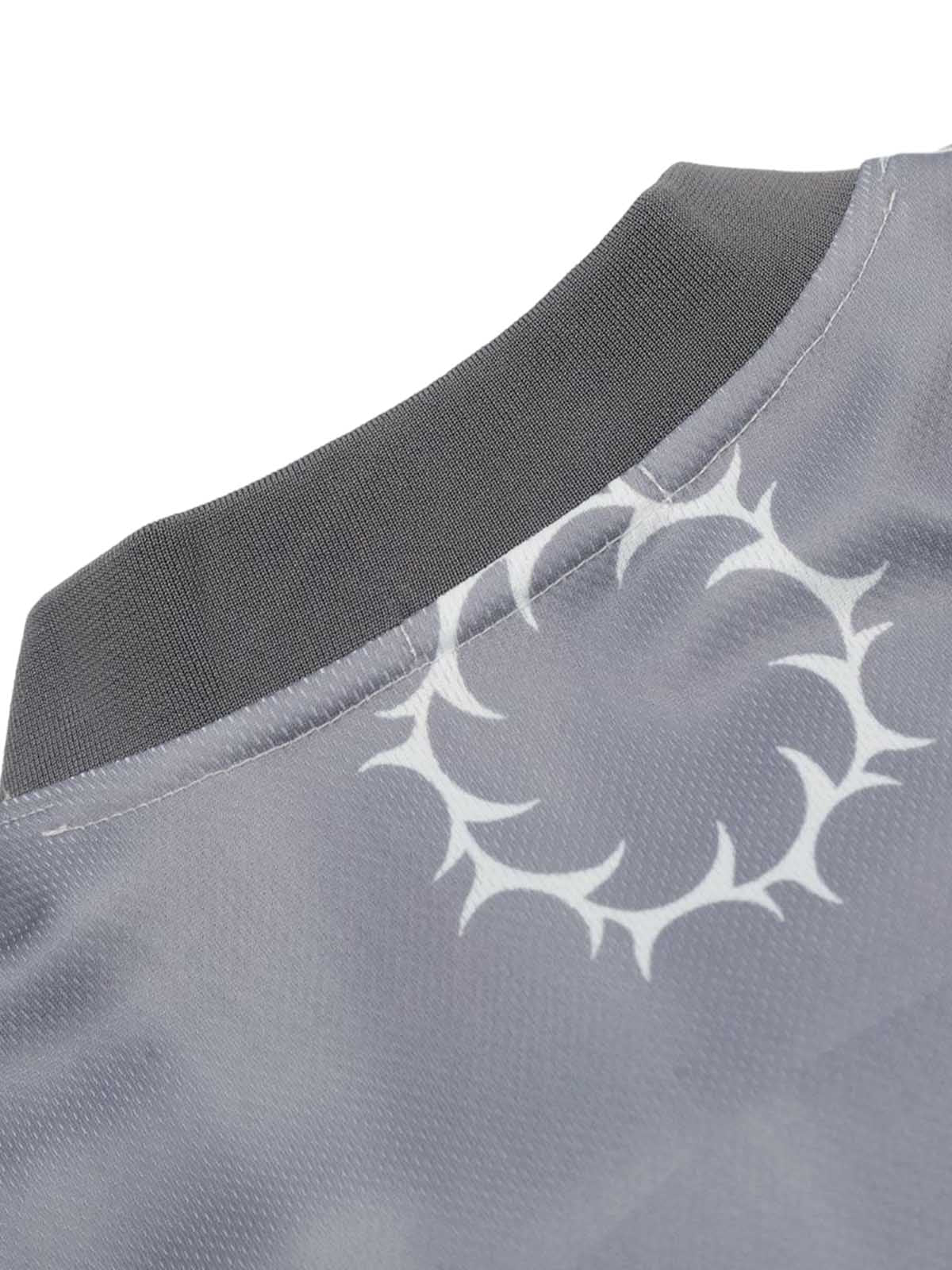 Sports Patchwork Jersey Letter Print T-shirt 