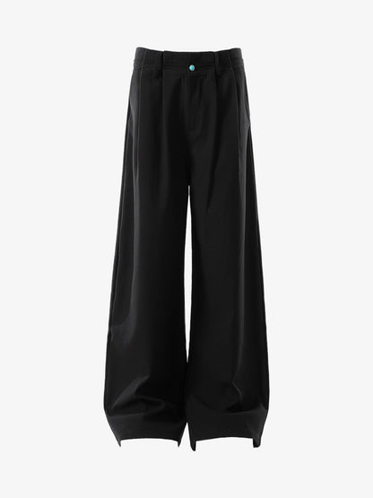 Turquoise Design Flared Scimitar Pants 