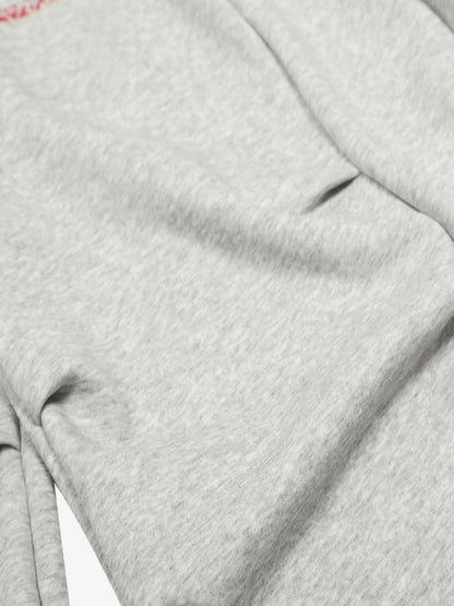 Retro Paratrooper Machete Pleated Design Printed Wide-Leg Pants 