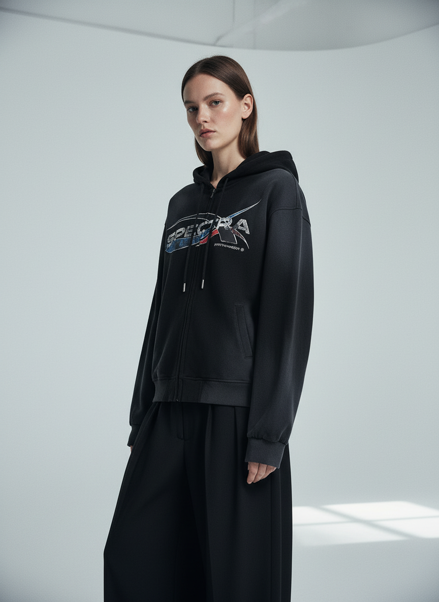 Wasteland Dirty Dyed Cardigan Hoodie