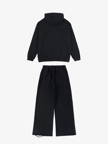 Supermade Distressed Embroidered Tie Dye Set