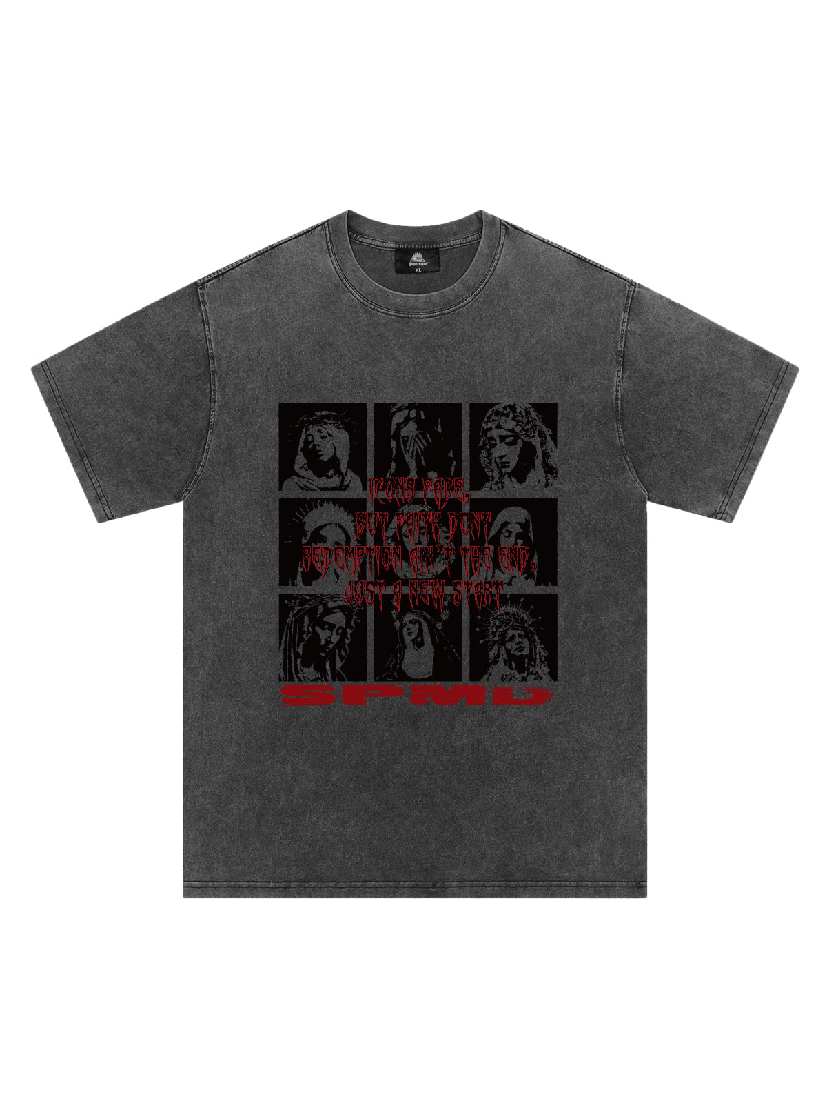 Original Saint Slogan Graphic T-Shirt 