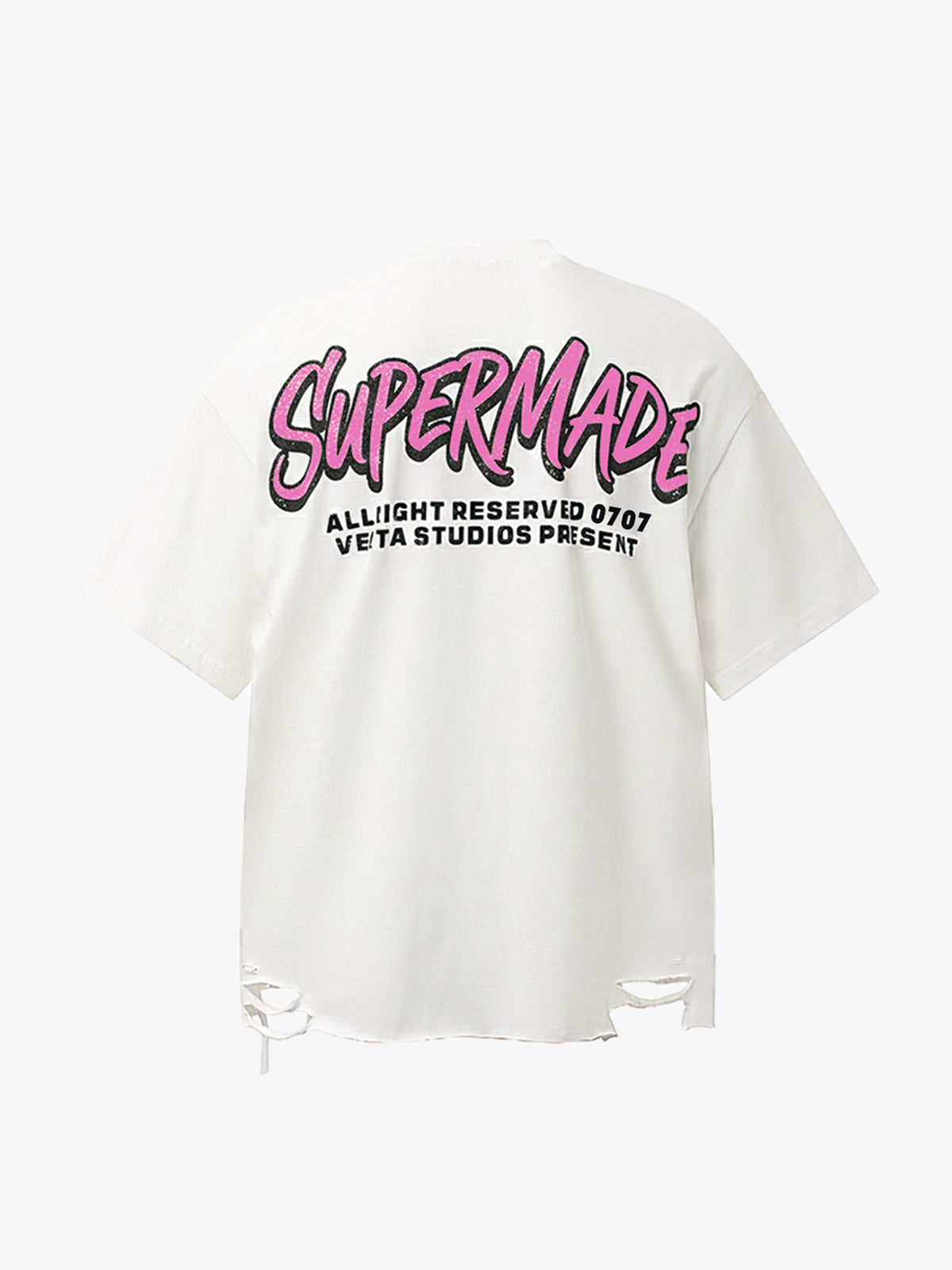 Retro Letter Graphic T-Shirt