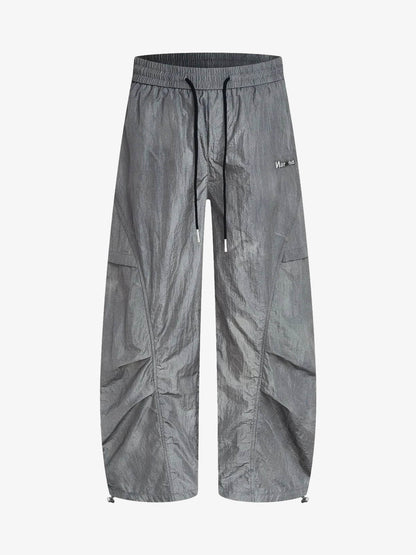 Retro Paratrooper Drape Barrel Pants 