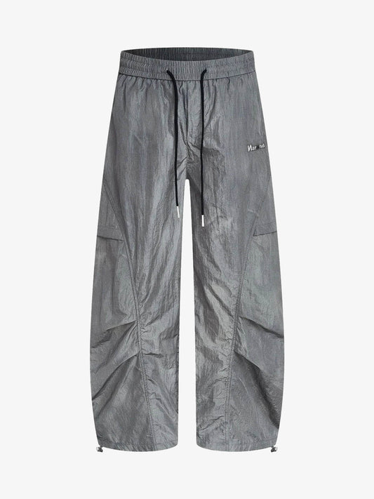 Retro Paratrooper Drape Barrel Pants 