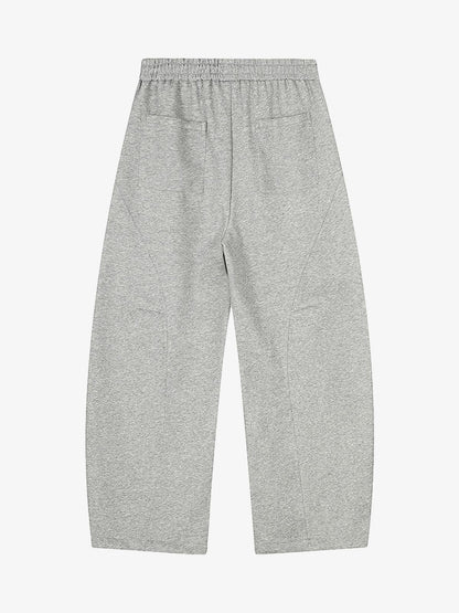 Stylish Grey Drawstring Waist Cargo Pants for Casual Wear 