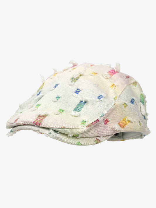 Cotton Rainbow Star Print Fringed Blanket - Soft Lightweight Throw for Cozy Home Decor?