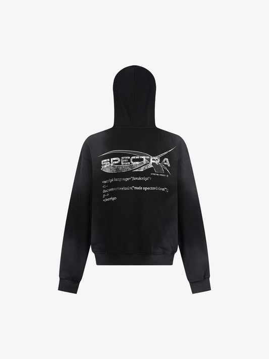 Wasteland Dirty Dyed Cardigan Hoodie 