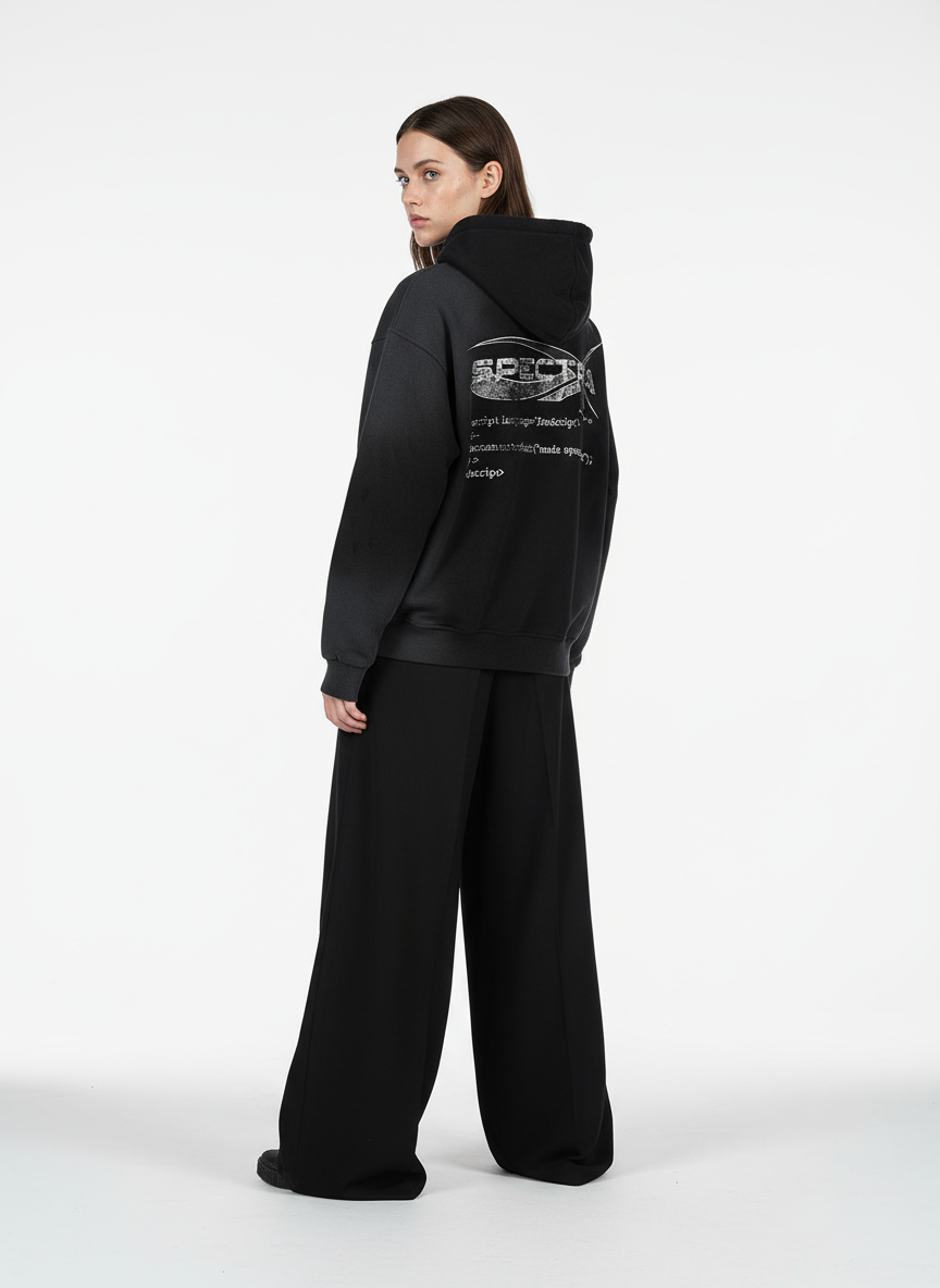 Wasteland Dirty Dyed Cardigan Hoodie