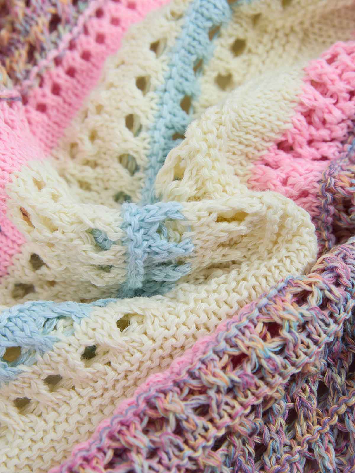 Knitted Striped Polo Shirt for Kids with Colorful Horizontal Patterns and Breathable Design 