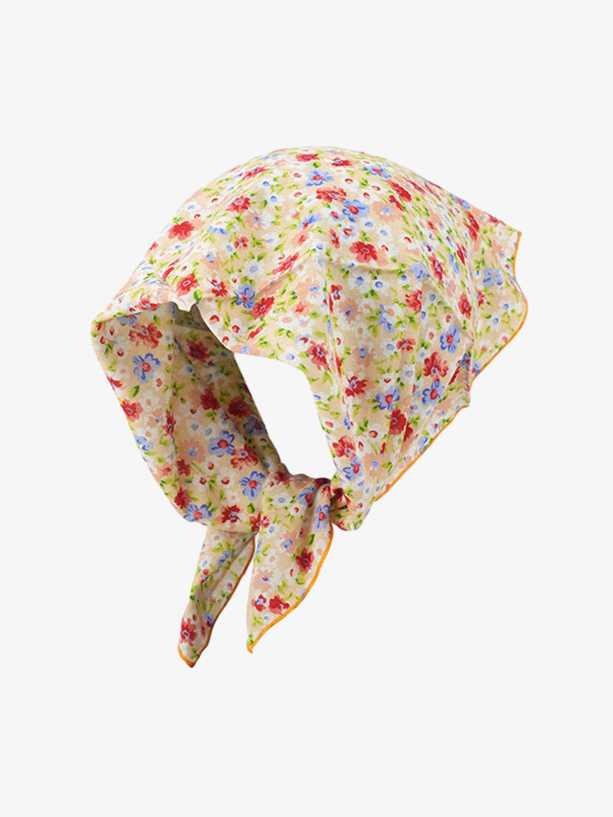 Cotton Floral Print Bandana Scarf for Women - Vintage Style Headwear with Soft Comfort and Classic Pattern?