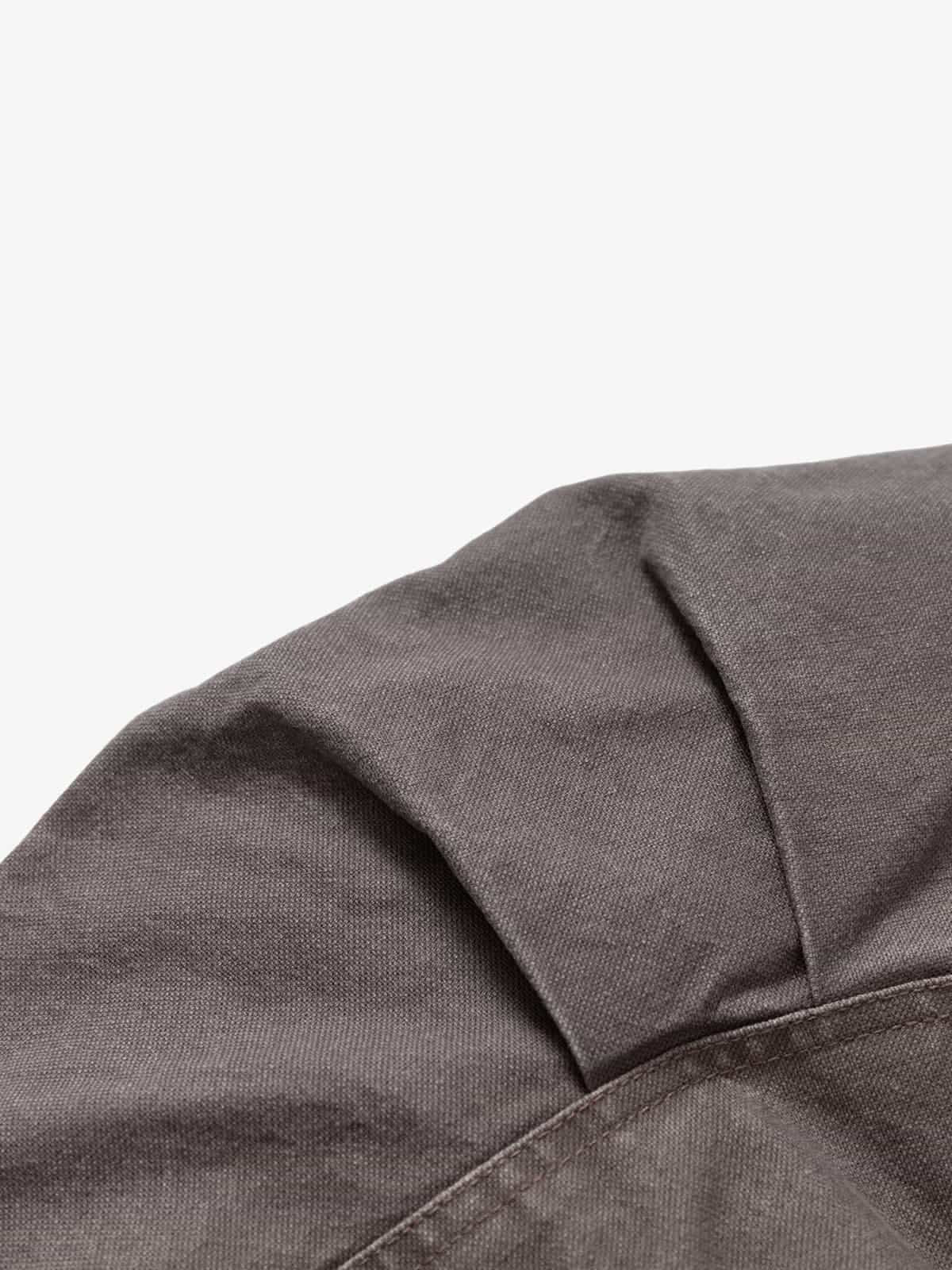 Winter-Ready Corduroy Jacket with Faux Fur Trim for Men 