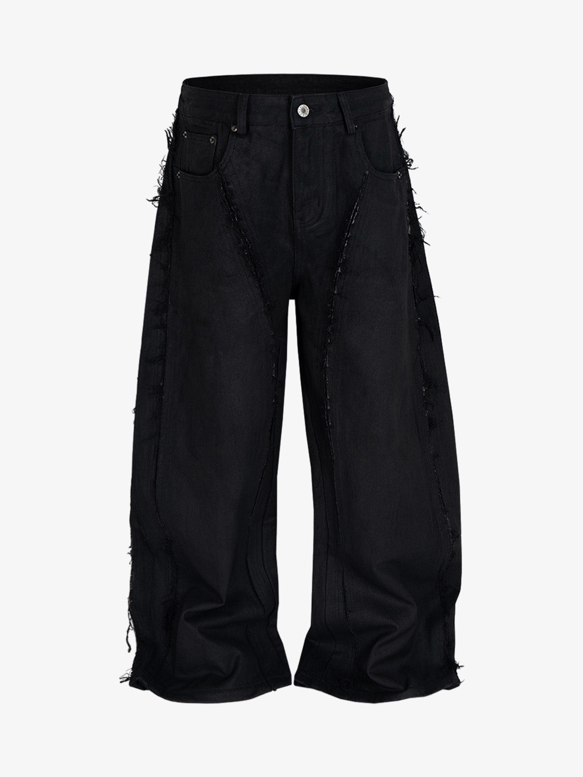 Waxed Baggy Side Whisker Jeans 