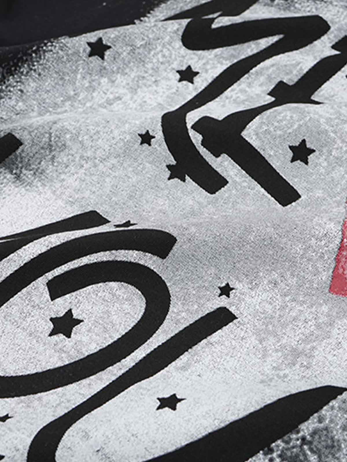 Cotton ME YOU Graphic Print Oversized T-Shirt for Men and Women?