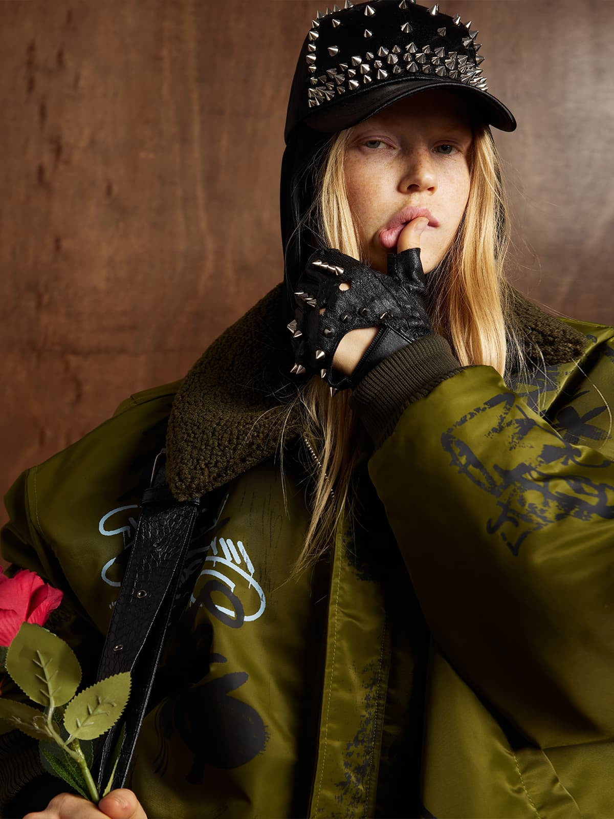 Winter-Ready Corduroy Jacket with Faux Fur Trim for Men 