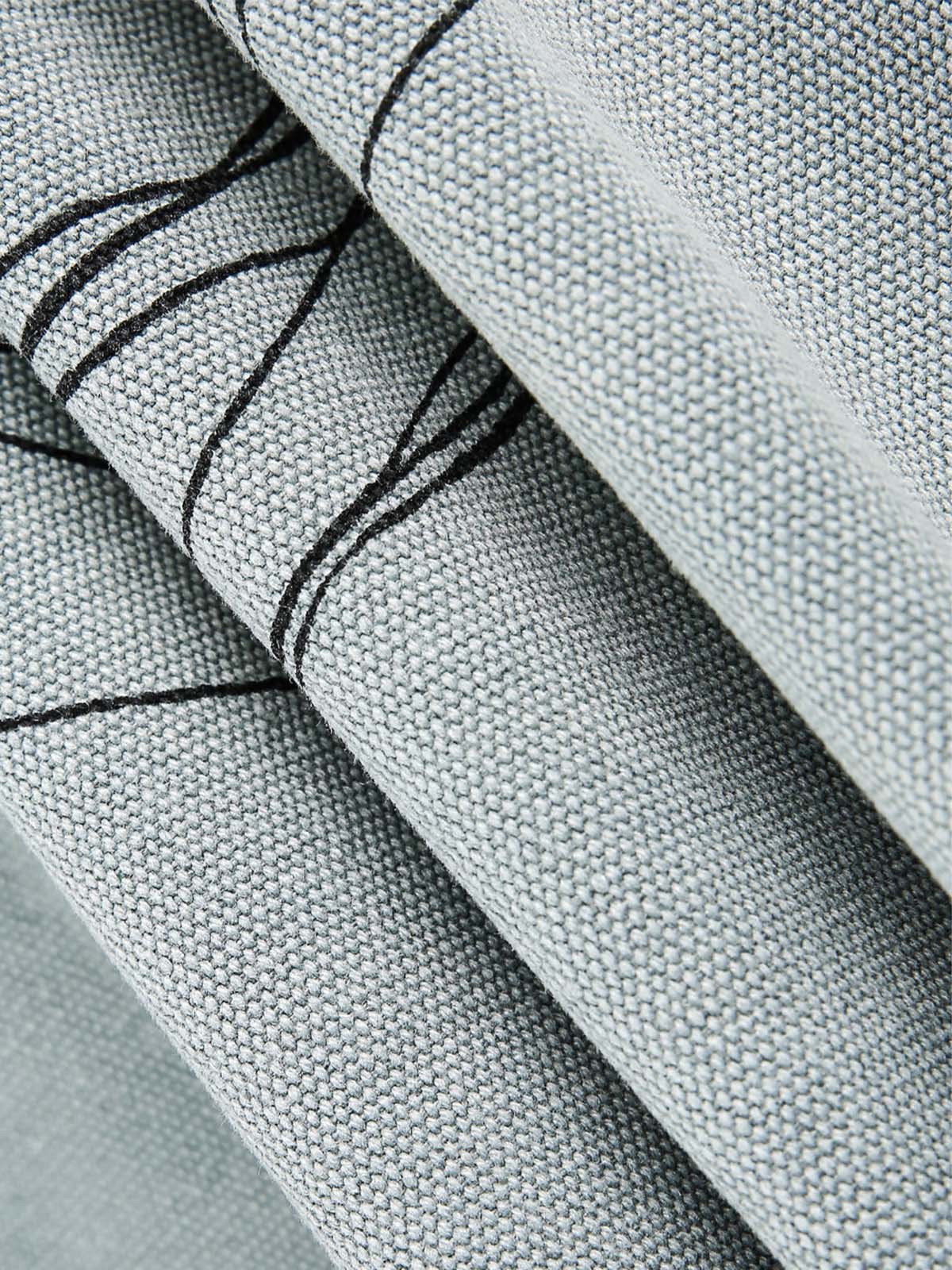 Stylish Grey Tie with Elegant Black Stitching for Formal Events 