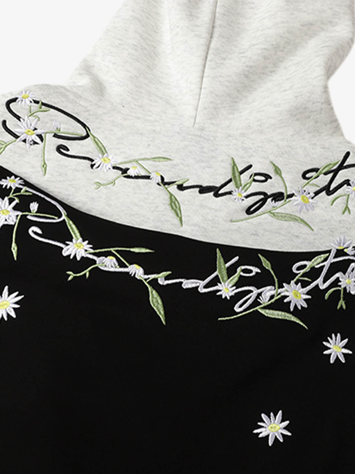 Floral Embroidered Hoodie for Men and Women - Trendy and High-Quality Design 