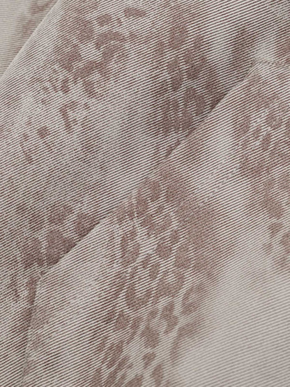 Leopard Print Hooded Jacket with Faux Fur Trim - Stylish and Warm Winter Outerwear 