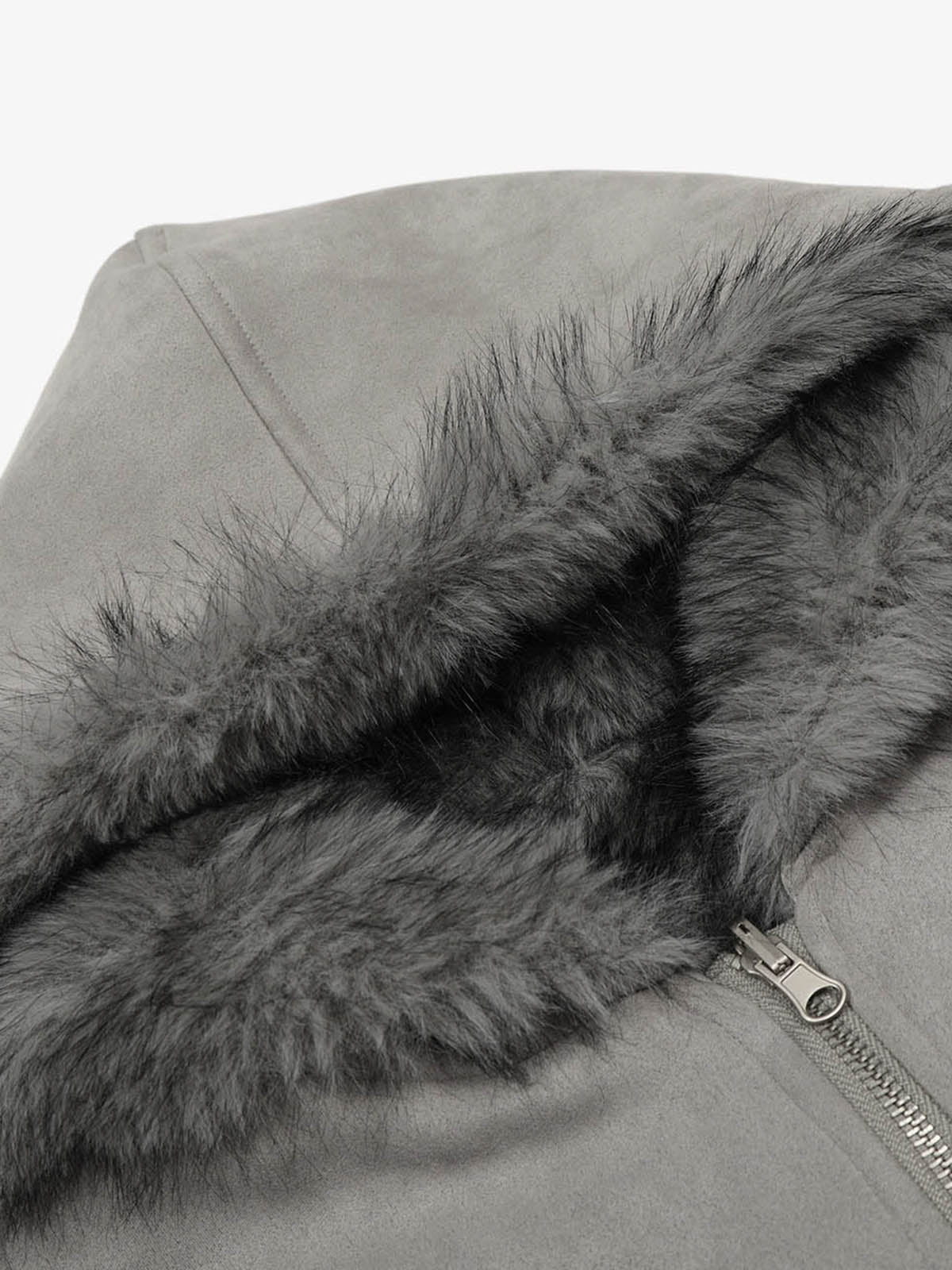 Stylish Faux Fur Hooded Jacket for Winter Warmth and Fashion 