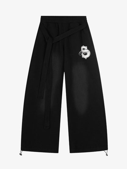 Stylish Wide-Leg Trousers with Adjustable Waistband for Modern Fashionistas 