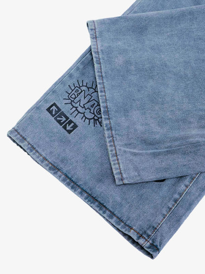 Retro Fun Graffiti Denim Jorts 