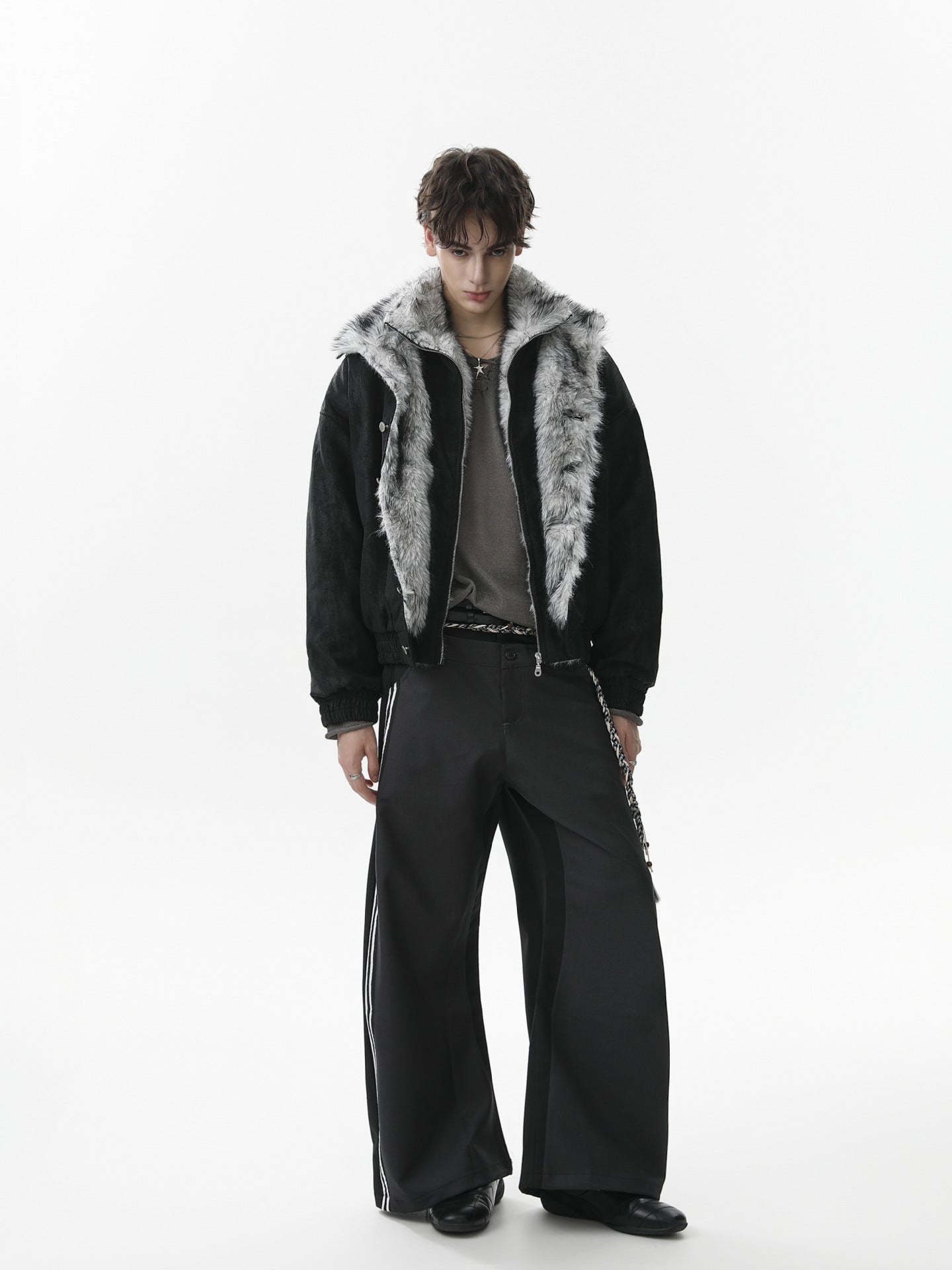 Skull Pattern Knit Sweater - Trendy and Unique Design for Fashion Lovers 