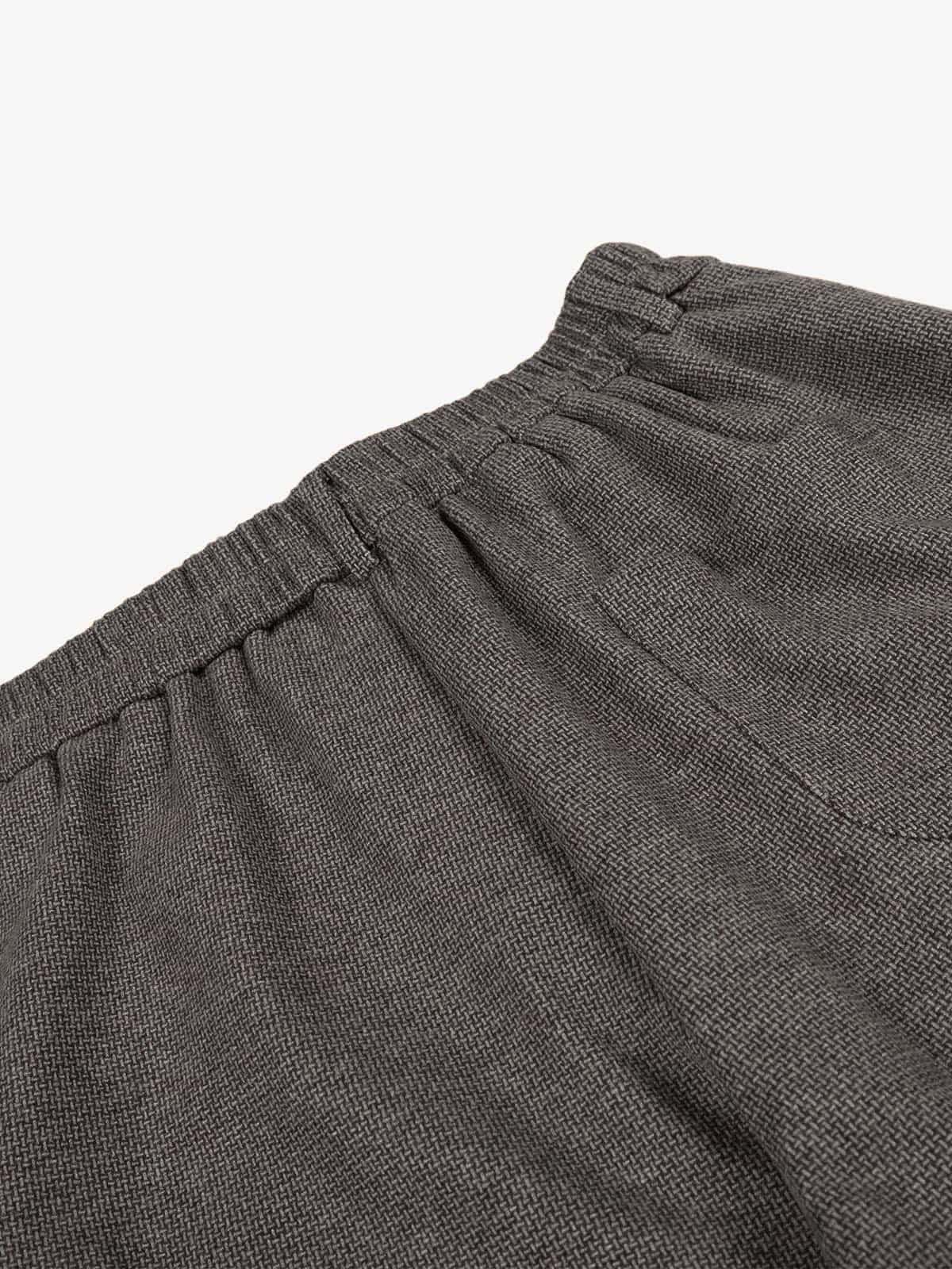 Casual Pleated Drape Stretch Barrel Pants