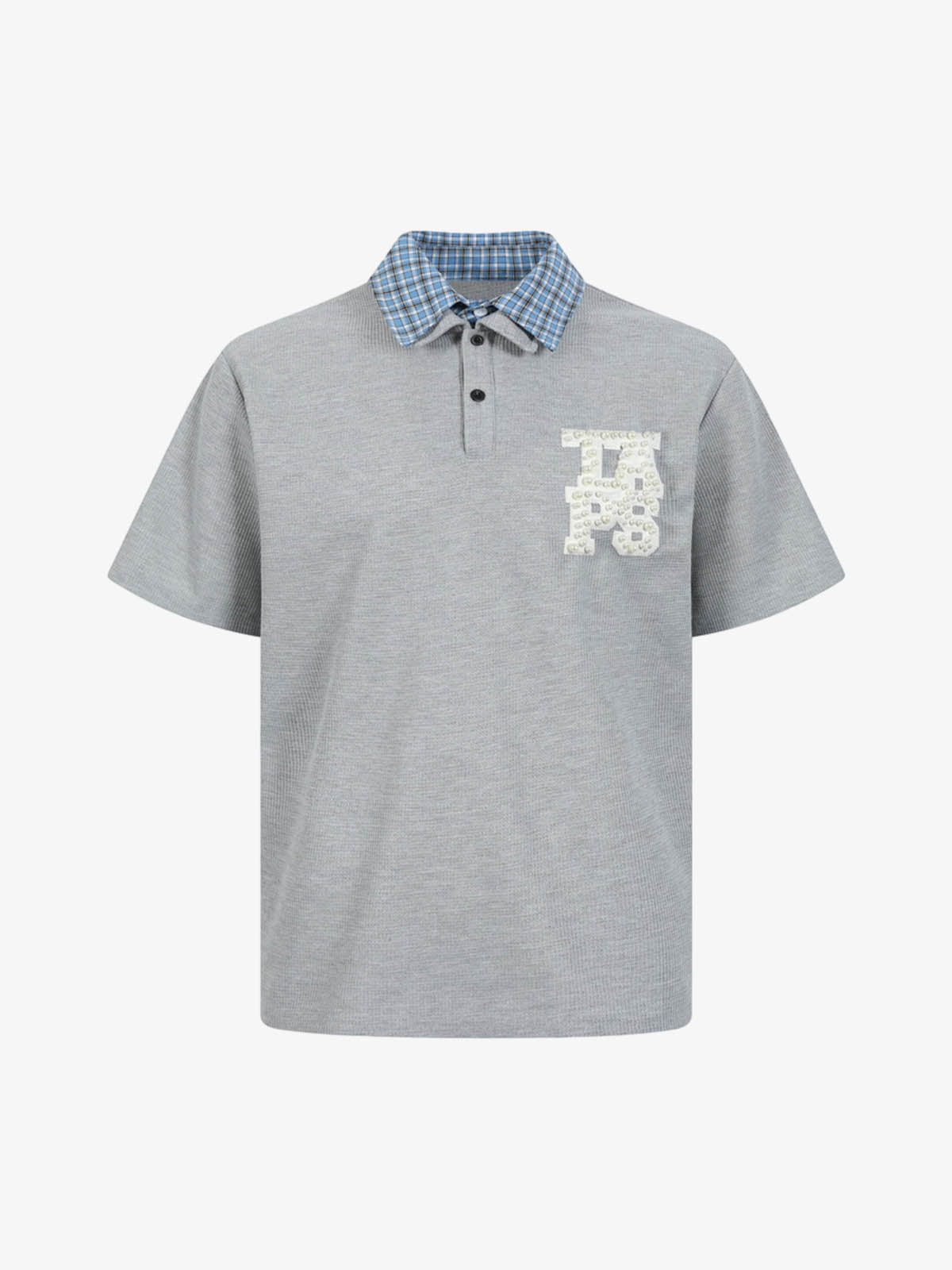 Stylish Short-Sleeve Polo Shirt with Unique Embroidered Logo for Men 