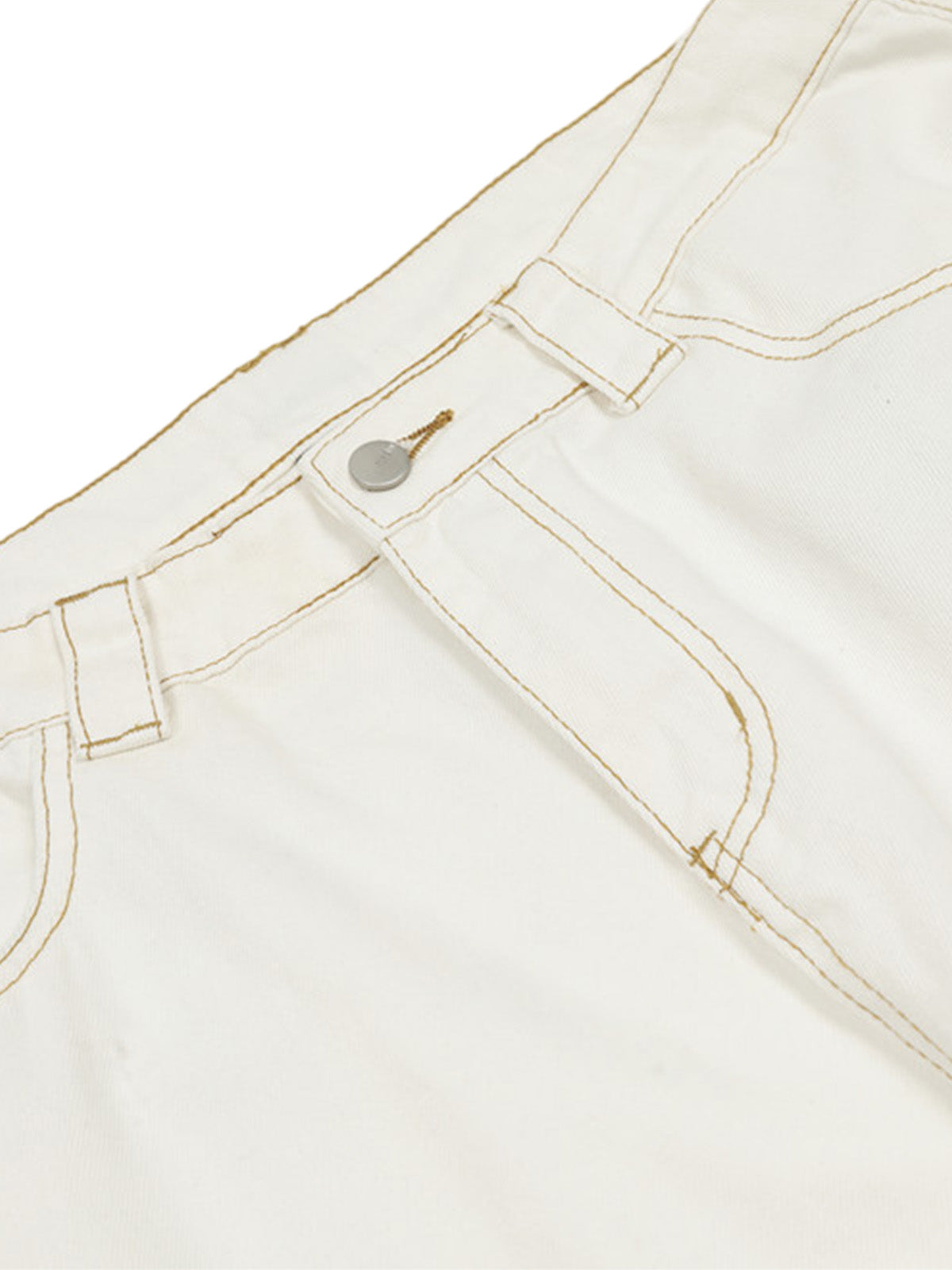 Embroidered Floral Patches Barrel Jeans 