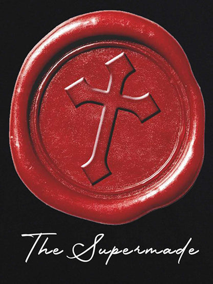 Snake and Sword Graphic T-Shirt with Bold Statement Design 