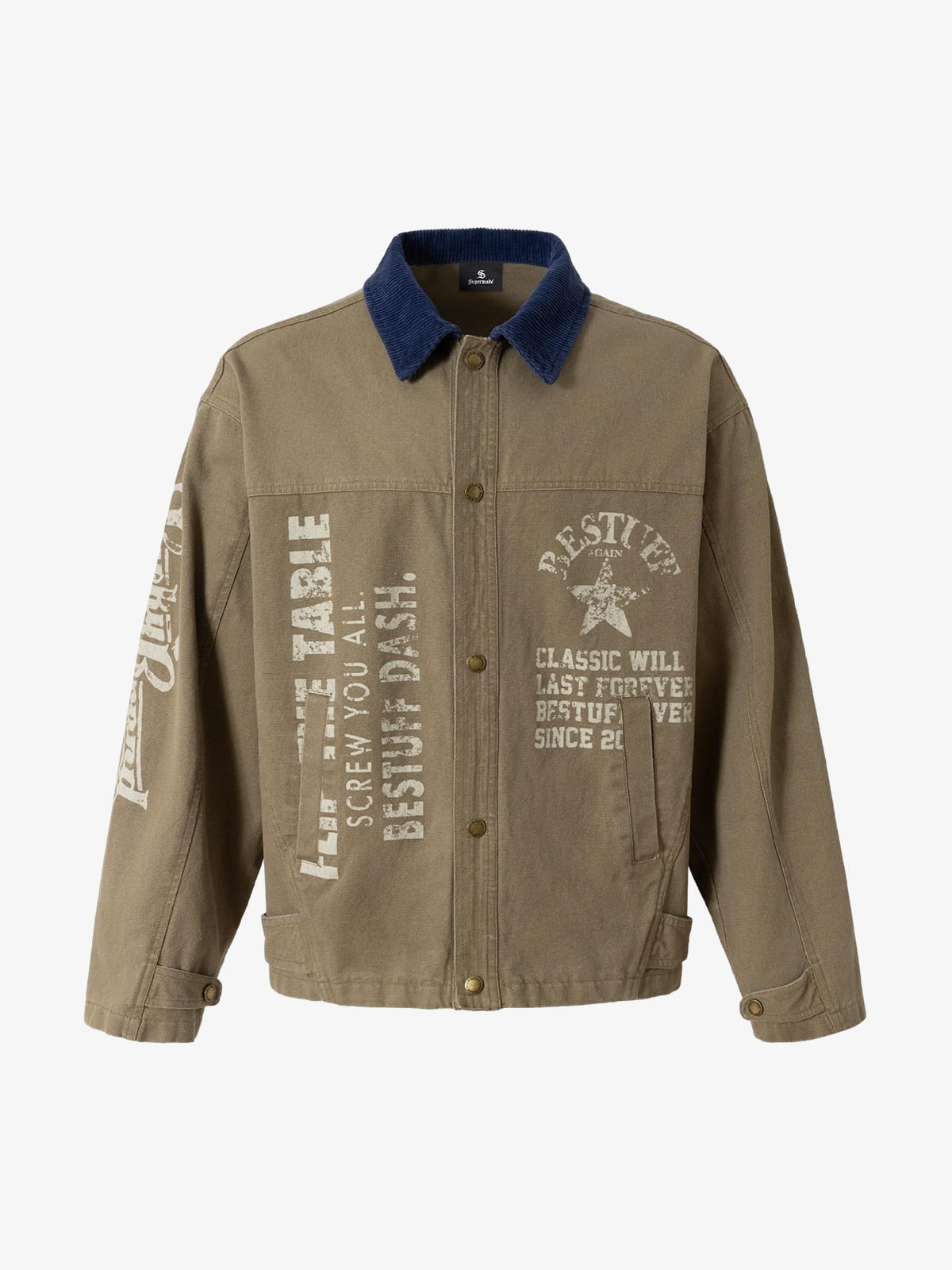 Stylish Graphic Print Jacket for Men - Perfect for Casual and Outdoor Wear 