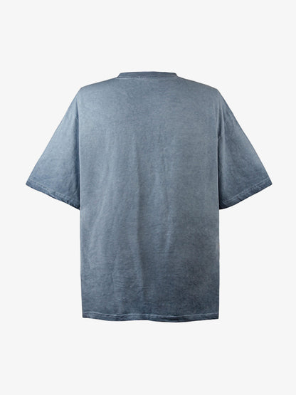 Cotton Oversized Graphic T-Shirt with Vintage Portrait Print for Men Women Streetwear Fashion 