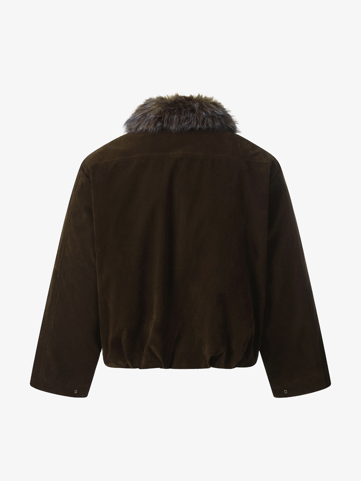 Winter Essential Faux Fur Trimmed Jacket with Adjustable Drawstrings 