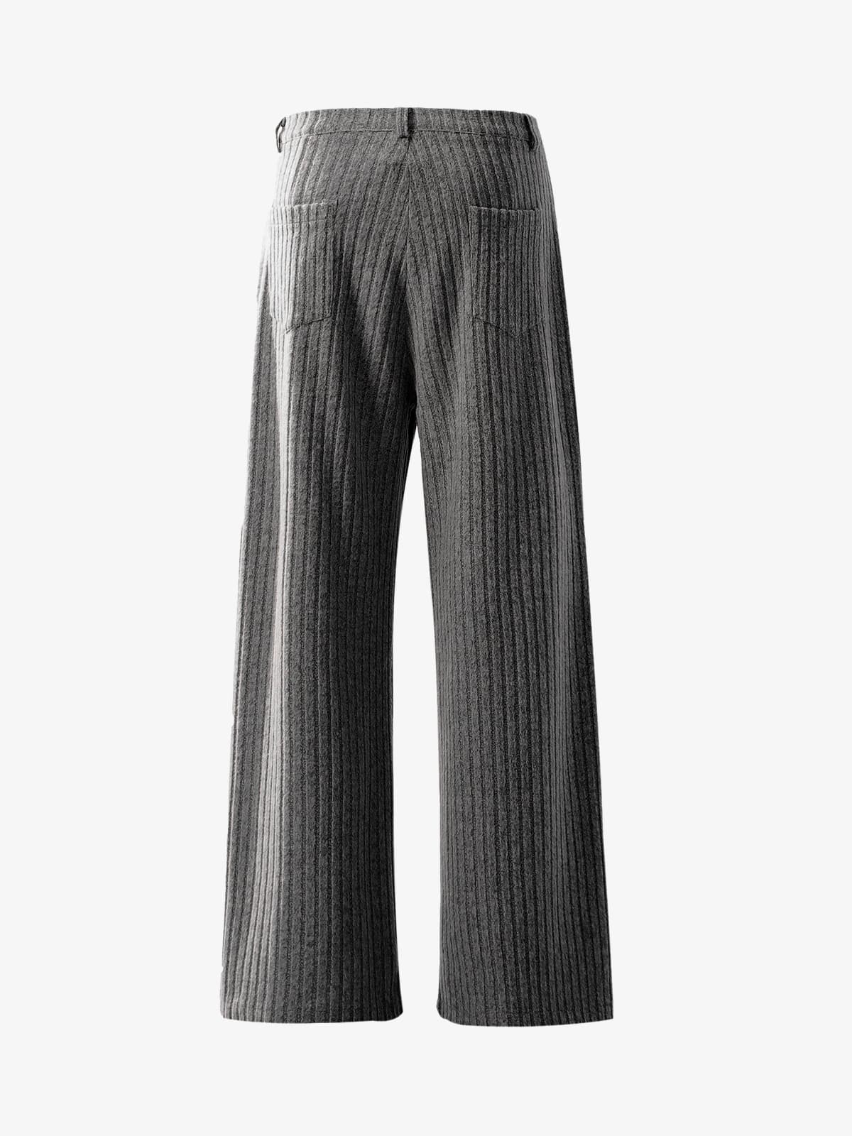 Wide-Leg Striped Trousers for Modern Elegance 