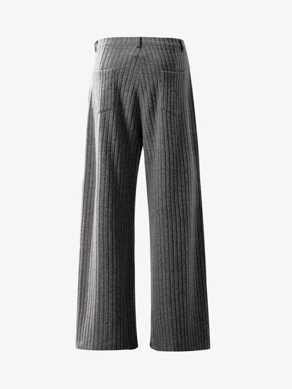 Wide-Leg Striped Trousers for Modern Elegance 